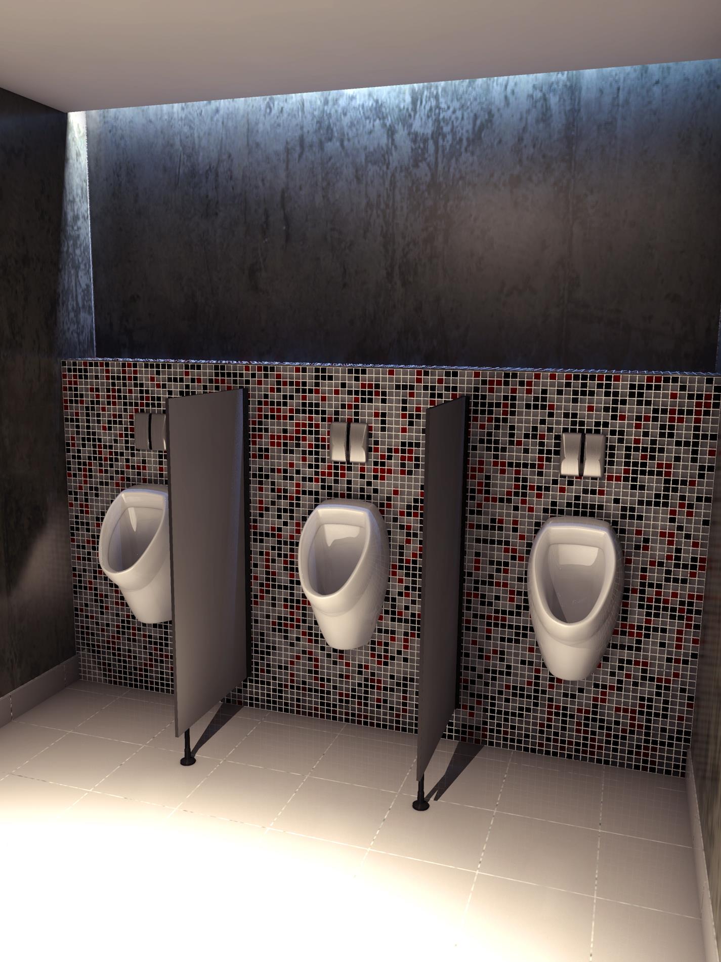 Cloison de toilette pour écran d'urinoir, écran d'urinoir mural pour hommes,  cloison de séparation d'écran de protection de toilette de cloison d'urinoir  pour écoles/jardins d'enfants/centres commerc : : Commerce,  Industrie et Science